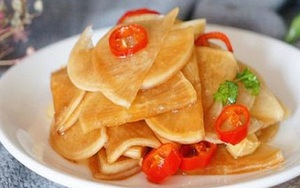 Củ cải vào mùa, đem muối xổi 1 lần đề dành ăn cả tuần, ai cũng ngỡ ngàng vì ngon