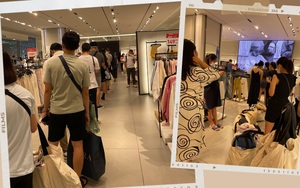 Sài Gòn: Dân tình mua sắm phục thù, xếp hàng dài mua cả "bao tải" đồ sale, có người chờ không nổi đành bỏ ngang ra về