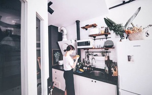 Sau 7 năm đi làm, cô gái trẻ mua được căn hộ 38m² đẹp dịu dàng với sắc màu vintage siêu xinh