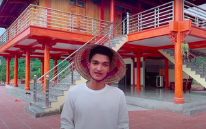 Mạc Văn Khoa xây nhà sàn bề thế, hơn 300 m2 báo hiếu bố mẹ ở quê nhà