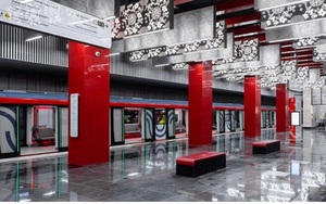 Ngắm 10 ga tàu điện ngầm mới của thủ đô Moscow (Nga)