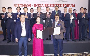 Doanh nghiệp Việt Nam - Ấn Độ ký kết 12 thoả thuận hợp tác, một dự án có tổng mức đầu tư lên đến 4 tỷ USD