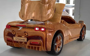 Thợ Việt làm Ferrari SF90 Spider phiên bản 'cây nhà lá vườn' tinh xảo như hàng thật, nổi tiếng tới cả cộng đồng phương Tây