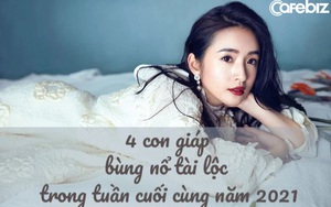Tuần cuối cùng của năm 2021 (27/12 -31/12): 4 con giáp bùng nổ vận may, tiền đầy két, lộc đầy nhà