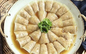 Bí đao cuộn thịt hấp thanh đạm, cả nhà có món ngon như nhà hàng