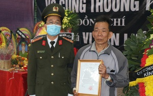Thăng quân hàm Trung tá cho sĩ quan công an hi sinh khi vây bắt tội phạm ngày giáp Tết