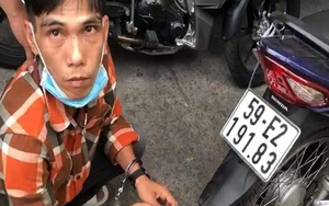 Tên trộm 4 tiền án chuyên đá xế với chiêu dán băng keo đổi biển số