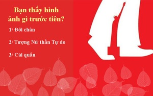 Nếu bạn nhìn thấy đôi chân trước tiên thì bạn là người có tố chất làm lãnh đạo rất lớn