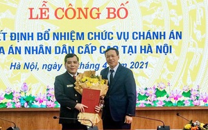 Ông Nguyễn Xuân Tĩnh được bổ nhiệm làm Chánh án Tòa án nhân dân Cấp cao tại Hà Nội