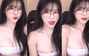 Chỉ dùng mảnh vải nhỏ để che vòng một khi lên sóng, nữ streamer bị cấm kênh lần thứ 15 trong 6 tháng