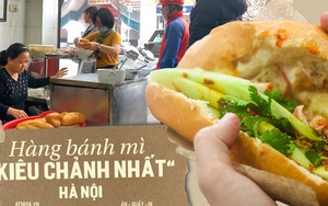 Hàng bánh mì "kiêu chảnh nhất" Hà Nội nhưng khách xếp hàng nườm nượp: Có gì mà hot quá vậy?