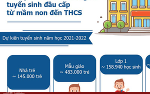 [Infographic] Hà Nội điều chỉnh thời gian tuyển sinh đầu cấp từ mầm non đến THCS