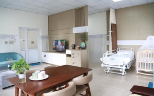 Phòng Deluxe 4 triệu đồng/ngày của Bệnh viện Từ Dũ: Đi đẻ như nghỉ dưỡng khách sạn 5 sao, có sofa bàn trà, bàn ăn, TV, nôi cho bé