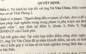 Giáng chức hiệu trưởng để giáo viên "làm bậy" với nữ sinh lớp 9