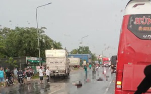 Hai vợ chồng từ Bình Thuận sang Đồng Nai làm thuê bị xe tải tông chết thương tâm