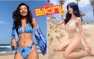 Đại chiến bikini chặng đầu tiên: Team hot girl vs team netizen, sexy một chín một mười!