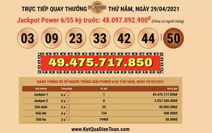 Một vé Vietlott trúng thưởng gần 50 tỉ đồng trước kỳ nghỉ lễ