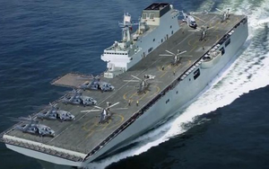 Số hiệu thân tàu tiết lộ gì về tàu đổ bộ cỡ lớn Type 075 mới của Trung Quốc?