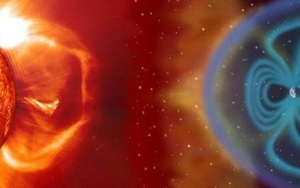 Hai vệt đen trên Mặt trời có thể tạo ra tia sáng cực mạnh ảnh hưởng tới Trái đất