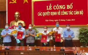 Hậu Giang điều động, bổ nhiệm 3 nhân sự mới