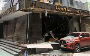 Nổ lớn tại quán ăn, một người bị thương