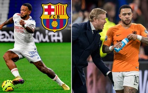 Memphis Depay gia nhập Barca theo dạng chuyển nhượng tự do