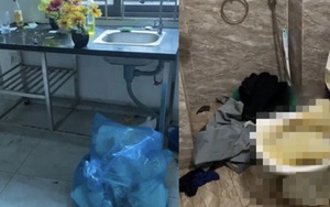 Nam sinh Hà Nội trả phòng trọ đầy rác thải, ngó đến toilet vẫn còn chất bẩn màu vàng mà sốc nặng