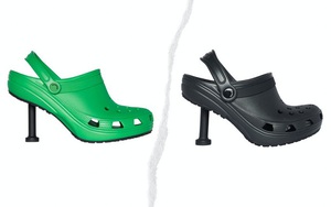 Thương hiệu xa xỉ Balenciaga tung mẫu 'dép cao gót Crocs' có giá dự kiến 1.000 USD