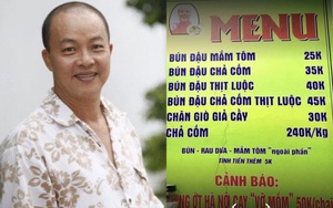 Menu quán phở của NS Đức Hải gây tranh cãi vì cách dùng từ suồng sã, lần này dân mạng có hơi khắt khe quá đà rồi!