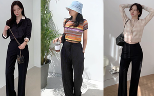 Gái Hàn có 8 cách mix đồ với quần đen, mỗi ngày diện một kiểu đảm bảo không sợ mang tiếng nhạt nhẽo!