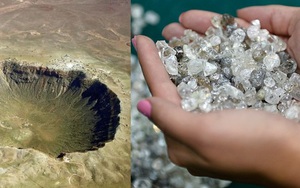 Rộng tới 100km, hố thiên thạch này tại Nga đang ẩn chứa hàng nghìn tỷ carat kim cương