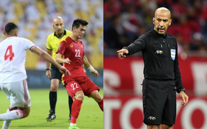 Trọng tài trận Việt Nam - UAE bị một "điều kinh hoàng" nhấn chìm sau trận đấu