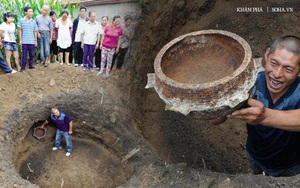 Chàng trai số đỏ tìm thấy bộ 3 bảo vật khi đào hầm biogas: Giao nộp miễn phí cho nhà nước!