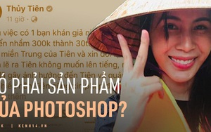 Thuỷ Tiên công khai bằng chứng bị Facebook gỡ bài viết, ngay lập tức bị cộng đồng 'bóc phốt' chỉ là hình ảnh Photoshop?