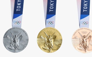 Bộ huy chương chính thức của Olympic 2020 có gì đặc biệt?