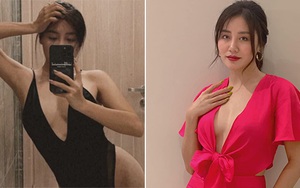 Vẻ nóng bỏng tuổi 27 của Văn Mai Hương
