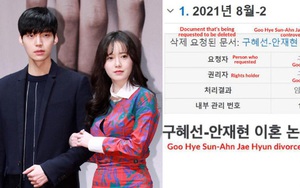 Goo Hye Sun bắt Wiki xoá sạch dấu vết ly hôn vì 1 lý do gây tranh cãi, Ahn Jae Hyun bỗng tỏ thái độ ngao ngán?