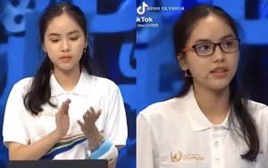Nữ sinh Olympia giật spotlight vì quá xinh luôn: Ngoài đời là Hoa khôi, soi info càng choáng với thành tích học