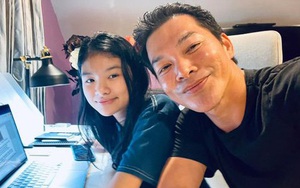 Rich kid nhà Trương Ngọc Ánh để mặt mộc giản dị học online, nhìn là biết con gái Bảo Sơn vì quá giống bố!