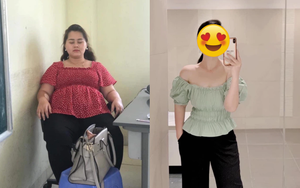 Giảm 34kg trong 1 năm, cô gái có màn "lột xác" ngoạn mục khiến người xung quanh "không thể tin được"