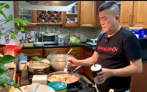 Cuộc sống của danh hài Nhật Cường trên đất Mỹ: Nấu ăn, đưa vợ đi làm, vay tiền mua xe trả góp
