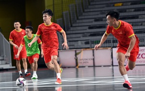 ĐT futsal Việt Nam tích cực chuẩn bị cho cuộc “thử lửa” với đội bóng số 1 thế giới