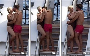 Katy Perry bị chụp trộm ôm hôn đắm đuối tài tử ‘Chúa nhẫn’ trên du thuyền