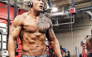 The Rock hé lộ bí quyết giúp tập gym mãi không chán