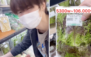 Bóc hết giá rau củ bán trong siêu thị Hàn Quốc, thanh niên Việt Nam chốt lại một câu: Sống ở đây rất khó giảm cân!