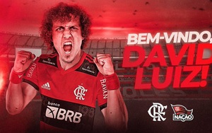 Sau 3 tháng rời Arsenal, David Luiz đã có bến đỗ mới