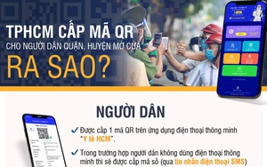 TPHCM cấp mã QR cho người dân các quận, huyện mở cửa ra sao?