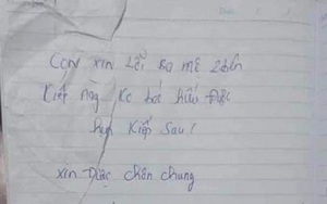 Đôi nam nữ mới đính hôn cùng tự tử ở Quảng Nam, bức thư tuyệt mệnh nêu lý do đau đớn