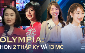 Sự thay đổi MC Đường Lên Đỉnh Olympia trong 22 năm: Thế hệ đầu giờ toàn là sếp lớn VTV, thế hệ sau tài năng không kém, profile toàn đỉnh cao