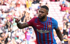 Memphis Depay tỏa sáng, Barca thắng đậm Levante